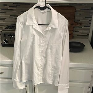 Calvin Klein White Button Down Shirt